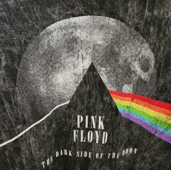 Pink Floyd Muscle Tank Tee Sz S Small Licensed 2016 Dark Side of the Moon 1987 - Picture 3 of 4